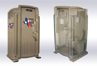 porta potties